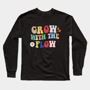 CROW WITH THE FLOW Long Sleeve T-Shirt